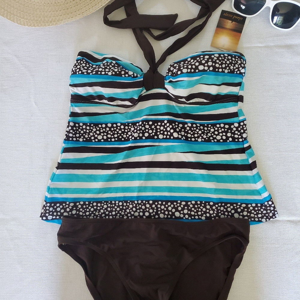Island escape tankini